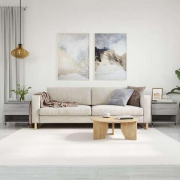 2 db szürke sonoma szerelt fa dohányzóasztal 50 x 46 x 50 cm kép