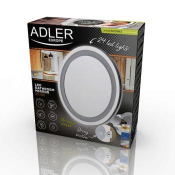 Adler AD2168 LED fürdőszobai tükör kép