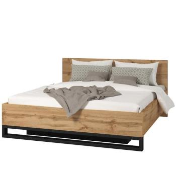 Ágy 180/200 Halle S 52 tölgy Wotan kép