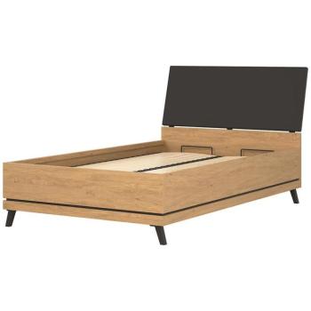 Ágy Ate At15/120 +konténerrel tölgy/Fekete kép