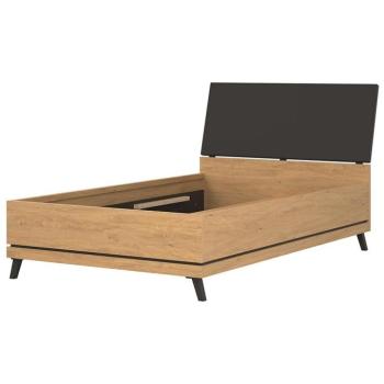 Ágy Ate At15/120 tölgy/Fekete kép