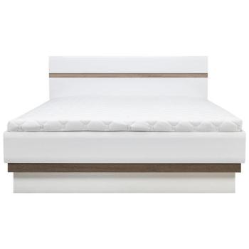 Ágy Lionel Li12/140 tölgy S./ Fehér kép