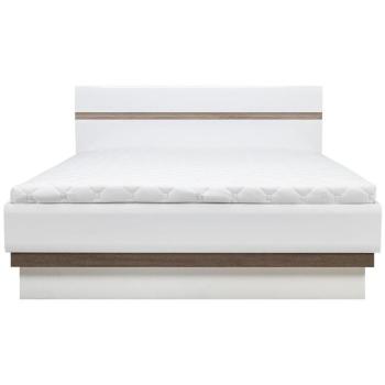 Ágy Lionel Li12/180 S.P. tölgy S./ Fehér +konténerrel kép