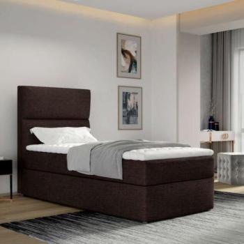 Arco 90x200 boxspring ágy matraccal sötétbarna kép