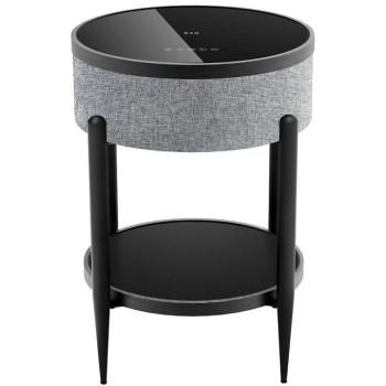 Asztal Hangszóróval Boni szürke kép