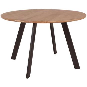 Asztal Olaf 9494 natúr/fekete kép