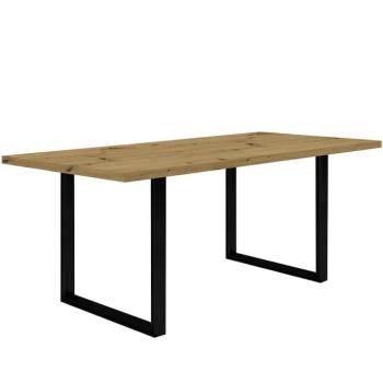 Asztal Tarazjus 180 cm TBLT443-D78-904 artisan/fekete kép