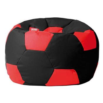 Babzsák labda Cordura fekete-piros kép