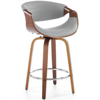 Bárszék H123 dió/szürke kép