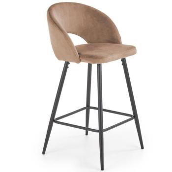 Bárszék H96 bézs/fekete kép