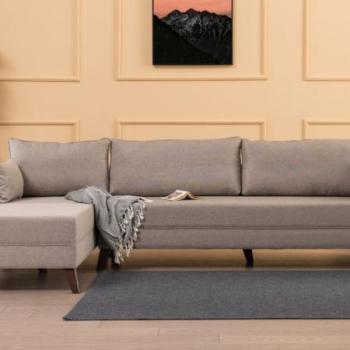 Bella Corner Sofa Left 1 - Cream Sarokkanapé 275x165x85 Krém kép