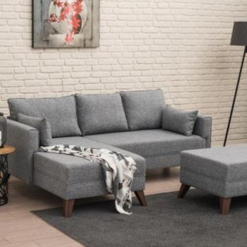 Bella Corner Sofa Left 2 Sarokkanapé 205x140x85 Szürke kép