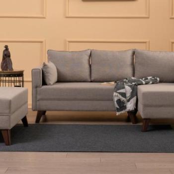 Bella Corner Sofa Right 2 - Cream Sarokkanapé 205x140x85 Krém kép