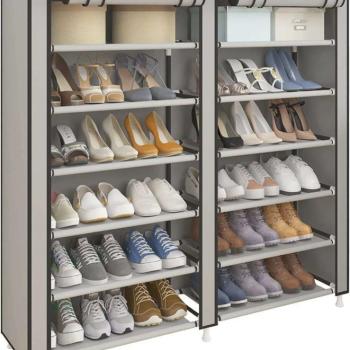 BigHome Perfect Shoe Cabinet - Mobil cipősszekrény - Szürke kép