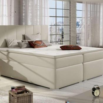 Bolero 140x200 boxspring ágy matraccal bézs kép