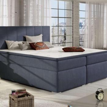 Bolero 140x200 boxspring ágy matraccal kék kép