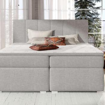 Bolero 140x200 boxspring ágy matraccal szürke kép