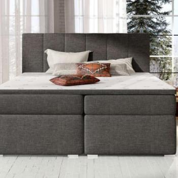 Bolero 180x200 boxspring ágy matraccal sötétszürke kép