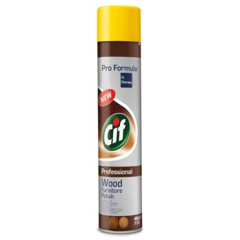 Bútorápoló aerosol 400 ml Wood Furniture Polish Professional Cif kép