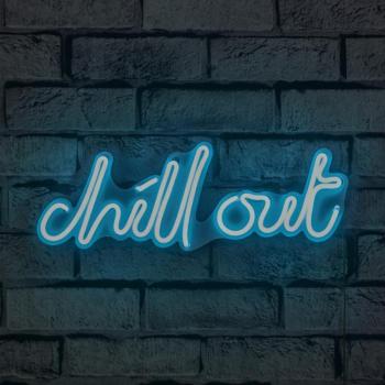 Chill Out - Blue Dekoratív műanyag LED világítás 39x2x14 Kék kép