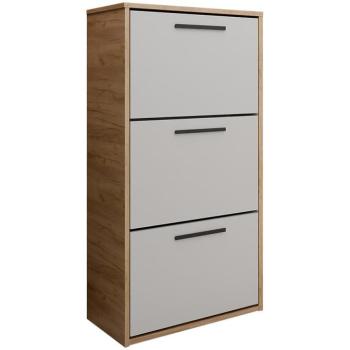 Cipősszekrény Asper Álló Fr. Fehér/Craft kép