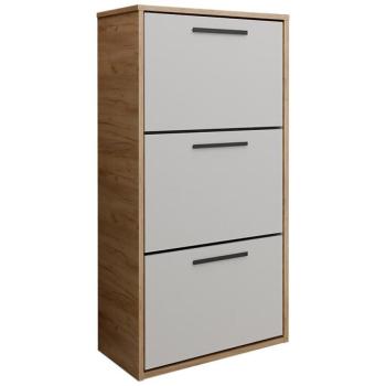 Cipősszekrény Asper függő Fr. Fehér/Craft kép