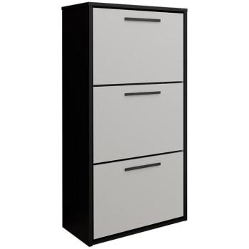 Cipősszekrény Asper függő Fr. Fehér/Fekete kép