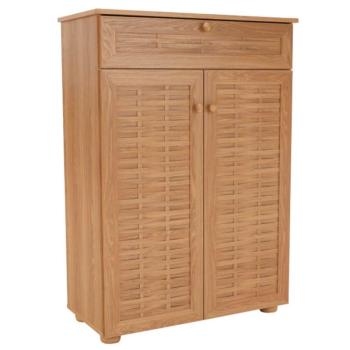 cipősszekrény, laminált MDF, natural, FP 03 kép