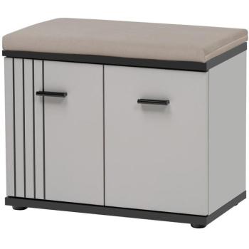 Cipőszekrény Hugo Cc Hg F+P2 Kasmír/Fekete kép