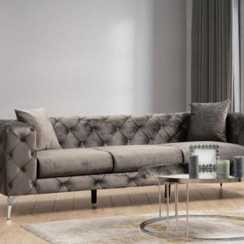 Como 3 Seater - Anthracite 3 Személyes kanapé 237x90x70 Antracit kép