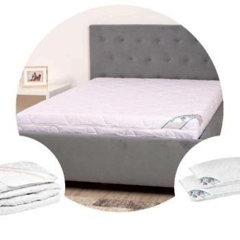 📣Csomag 1 hipoallergén matrac SomnART 160x200x17 cm + steppelt m... kép