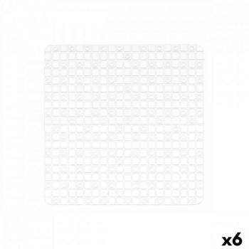 Csúszásmentes tusfürdő Kockás Átlátszó PVC 50,3 x 50,3 x 0,7 cm (... kép