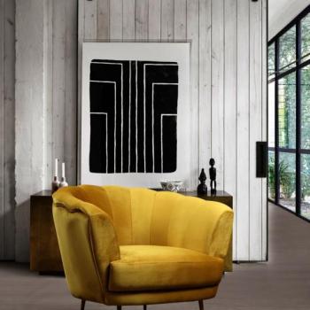 Daisy Armchair Fotel 97x93x84 Mustár kép