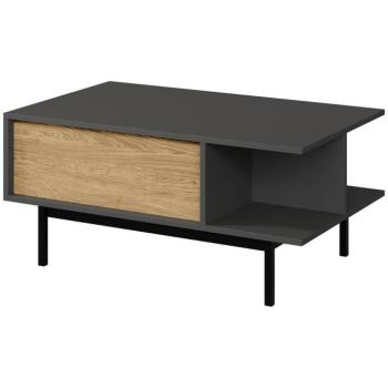 Dohányzóasztal Alsy 12 Olajozott tölgy/Antracit kép