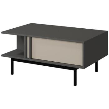 Dohányzóasztal Alsy 12 Világos bézs/Antracit kép