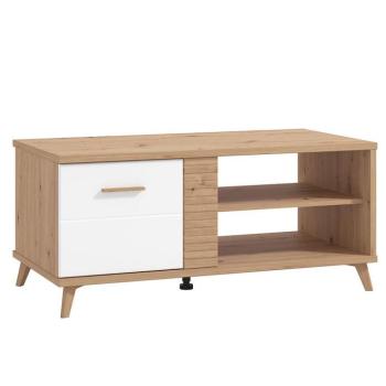 Dohányzóasztal Bretagna Artisan/Fehér 11012259 kép