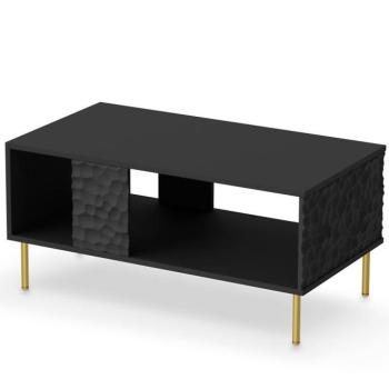 Dohányzóasztal Bullet LAW-1fekete/arany kép