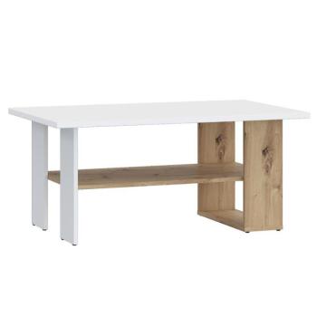 Dohányzóasztal Caldicot CFTT5210-M256 fehér/tölgy artisan kép