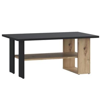 Dohányzóasztal Caldicot CFTT5210-M922 fekete/tölgy artisan kép