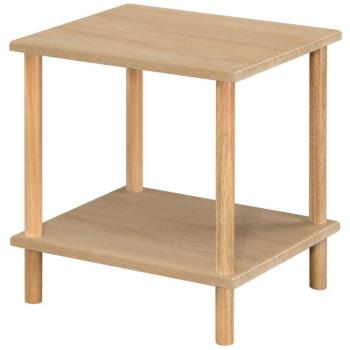 Dohányzóasztal Gc7404 40x40x45 Sonoma/Természetes kép