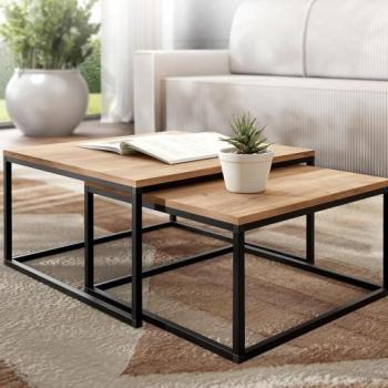 Dohanyzóasztal Loftiko tölgy Craft kép