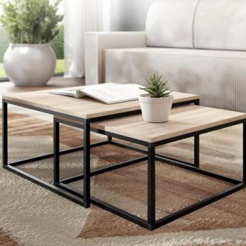 Dohanyzóasztal Loftiko tölgy Sonoma kép