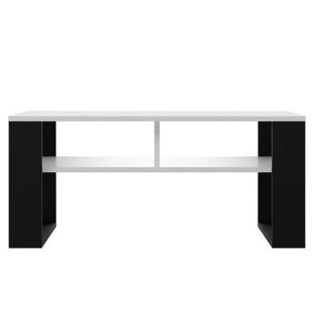 Dohányzóasztal Modern 2p Fehér/Fekete kép