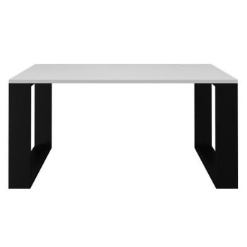 Dohányzóasztal Modern Fehér/Fekete kép