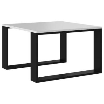 Dohányzóasztal Modern Mini Fehér/Fekete kép