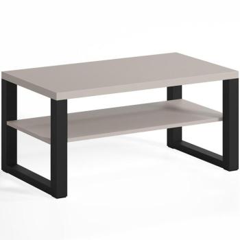 Dóhányzóasztal Mona 1050 + Falipolc Kasmír/fekete kép