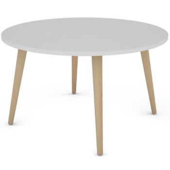 Dohányzóasztal Porto 80x80x46 fehér kép