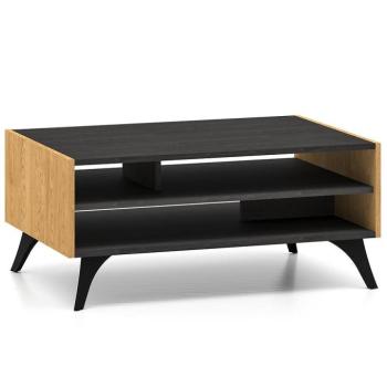 Dohányzóasztal Toscania 07 tölgy Dune/fekete hamu kép