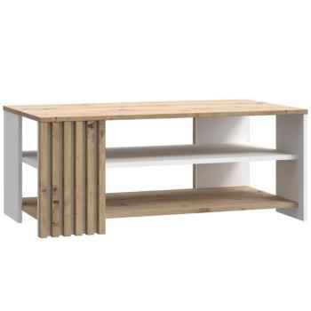 Dohányzóasztal Zaandam 60x110 fehér/artisan kép