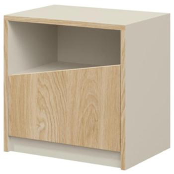 Éjjeliszekrény Aston 7  Szürke Bézs/Olajozott Tölgy kép